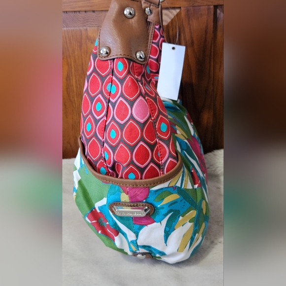 Tignanello Vibrant Floral Hobo Bag - Picture 8 of 12